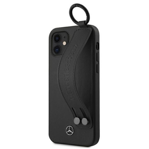 Mercedes MEHCP12SLSSBK iPhone 12 mini5,4" czarny/black hardcase Strap Line