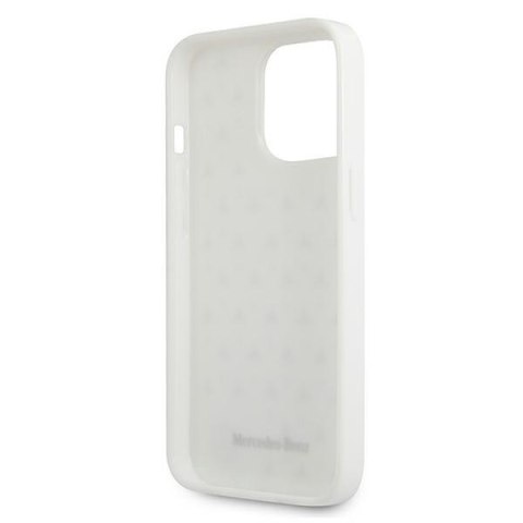 Mercedes MEHCP13XESPWH iPhone 13 ProMax 6,7" biały/white hardcase Silver Stars Pattern