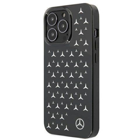 Mercedes MEHCP13LESPBK iPhone 13Pro / 13 6,1" czarny/black hardcase Silver Stars Pattern