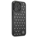 Mercedes MEHCP13LESPBK iPhone 13Pro / 13 6,1" czarny/black hardcase Silver Stars Pattern