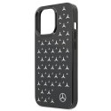 Mercedes MEHCP13LESPBK iPhone 13Pro / 13 6,1" czarny/black hardcase Silver Stars Pattern