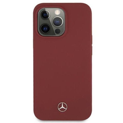 Mercedes MEHCP13LSILRE iPhone 13 Pro /13 6,1" czerwony/red hardcase Silicone Line