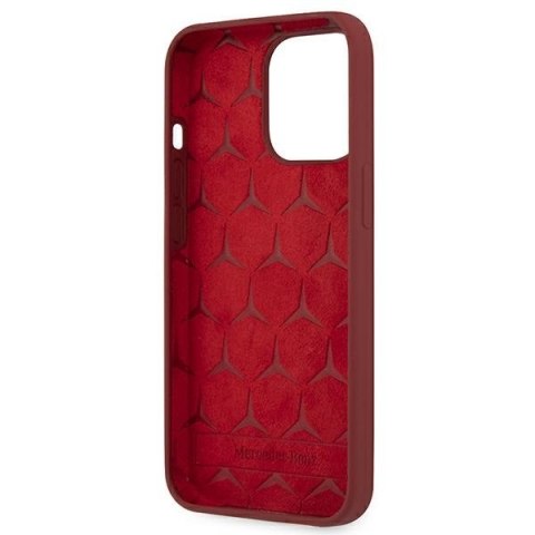 Mercedes MEHCP13LSILRE iPhone 13 Pro /13 6,1" czerwony/red hardcase Silicone Line