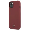 Mercedes MEHCP13MSILRE iPhone 13 / 14 / 15 6.1" czerwony/red hardcase Silicone Line