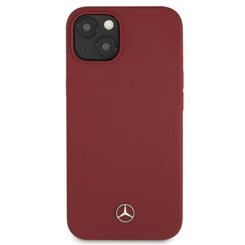 Mercedes MEHCP13MSILRE iPhone 13 / 14 / 15 6.1" czerwony/red hardcase Silicone Line