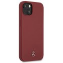 Mercedes MEHCP13MSILRE iPhone 13 / 14 / 15 6.1" czerwony/red hardcase Silicone Line