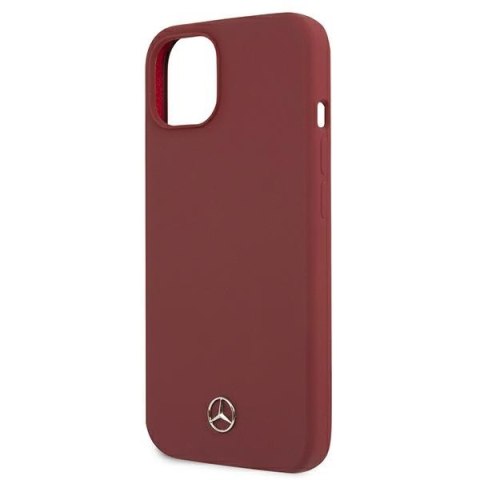 Mercedes MEHCP13MSILRE iPhone 13 / 14 / 15 6.1" czerwony/red hardcase Silicone Line