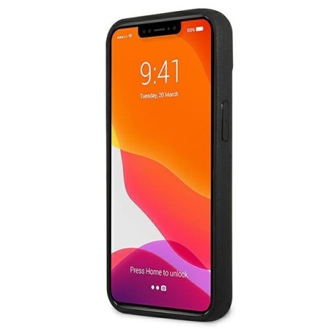 Mercedes MEHCP13SRCABK iPhone 13 mini5,4" czarny/black carbon hardcase Dynamic Line