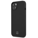 Mercedes MEHCP13SSILBK iPhone 13 mini 5,4" czarny/black hardcase Silicone Line