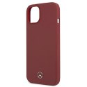 Mercedes MEHCP13SSILRE iPhone 13 mini5,4" czerwony/red hardcase Silicone Line