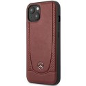 Mercedes MEHCP14MARMRE iPhone 14 Plus /15 Plus 6,7" czerwony/red hardcase Leather Urban Bengale