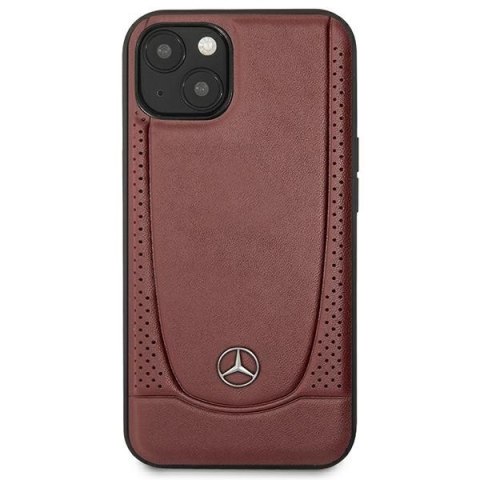 Mercedes MEHCP14MARMRE iPhone 14 Plus /15 Plus 6,7" czerwony/red hardcase Leather Urban Bengale