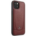 Mercedes MEHCP14MARMRE iPhone 14 Plus /15 Plus 6,7" czerwony/red hardcase Leather Urban Bengale