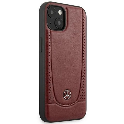 Mercedes MEHCP14MARMRE iPhone 14 Plus /15 Plus 6,7" czerwony/red hardcase Leather Urban Bengale