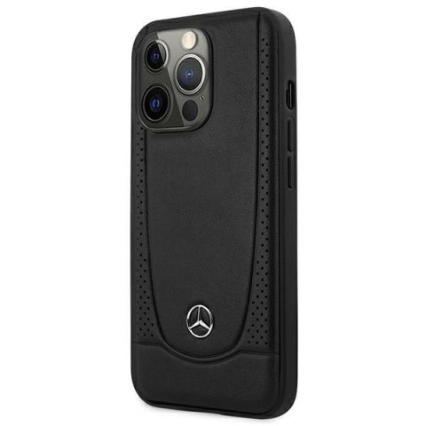 Mercedes MEHCP15XARMBK iPhone 15 ProMax 6.7" czarny/black hardcase Leather Urban