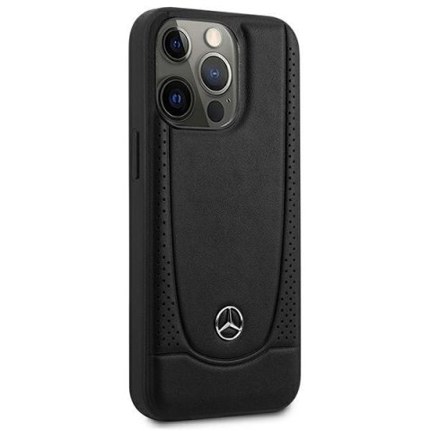 Mercedes MEHCP15XARMBK iPhone 15 ProMax 6.7" czarny/black hardcase Leather Urban