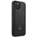Mercedes MEHCP15MARMBK iPhone 15 Plus / 14 Plus 6.7" czarny/black hardcase Leather Urban