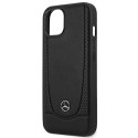 Mercedes MEHCP15MARMBK iPhone 15 Plus / 14 Plus 6.7" czarny/black hardcase Leather Urban