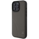 Mercedes MEHCP16X23RBCSB iPhone 16 ProMax 6.9" brązowy/brown hardcase MB Curved Stitches Leather