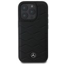 Mercedes MEHCP16L23RWRSK iPhone 16 Pro6.3" czarny/black hardcase MB Waves Leather
