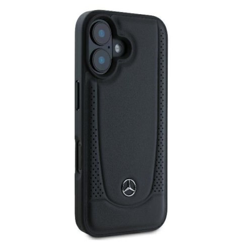 Mercedes MEHCP16SARMBK iPhone 166.1" czarny/black hardcase Leather Urban