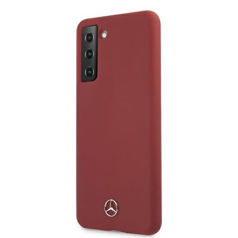 Mercedes MEHCS21MSILRE S21+ G996czerwony/red hardcase Silicone Line