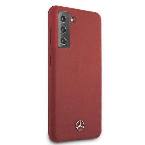 Mercedes MEHCS21MSILRE S21+ G996czerwony/red hardcase Silicone Line