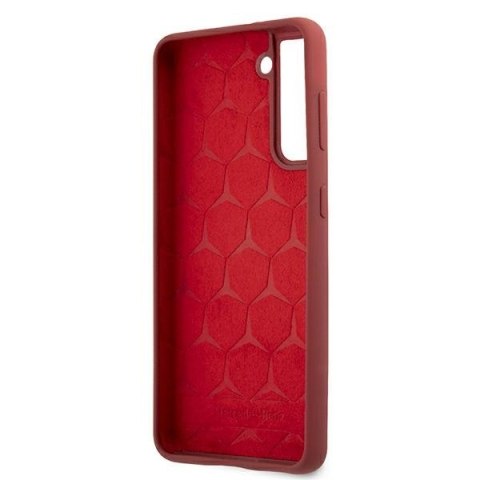 Mercedes MEHCS21MSILRE S21+ G996czerwony/red hardcase Silicone Line