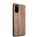 Mercedes MEHCS62VWOLB S20 G980hard case brązowy/brown Wood Line Walnut