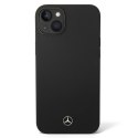 Mercedes MEHMP14SSILBK iPhone 14 / 15 / 13 6.1" czarny/black hardcase Silicone Line Magsafe