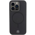 Mercedes MEHMP15L23RCMK iPhone 15 Pro 6.1" czarny/black hardcase Smooth Leather MagSafe