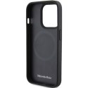 Mercedes MEHMP15L23RCMK iPhone 15 Pro 6.1" czarny/black hardcase Smooth Leather MagSafe