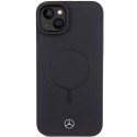 Mercedes MEHMP15M23RCMK iPhone 15 Plus / 14 Plus 6.7" czarny/black hardcase Smooth Leather MagSafe