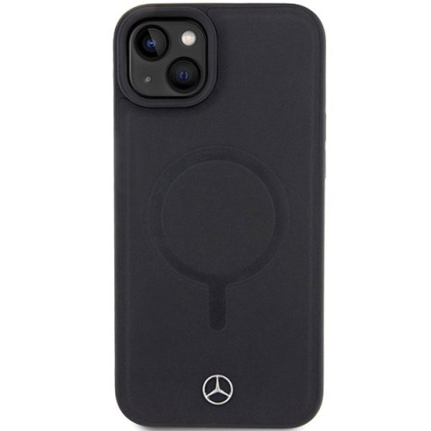 Mercedes MEHMP15M23RCMK iPhone 15 Plus / 14 Plus 6.7" czarny/black hardcase Smooth Leather MagSafe