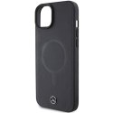 Mercedes MEHMP15M23RCMK iPhone 15 Plus / 14 Plus 6.7" czarny/black hardcase Smooth Leather MagSafe