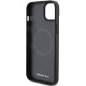 Mercedes MEHMP15M23RCMK iPhone 15 Plus / 14 Plus 6.7" czarny/black hardcase Smooth Leather MagSafe