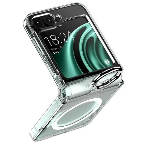 Mercury etui MagSafe Pro Ring Flip6 F741 / Z Flip7 FE przezroczyste/clear