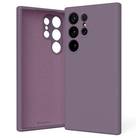 Mercury Silicone Sam S24 Ultra S928 fioletowy /purple