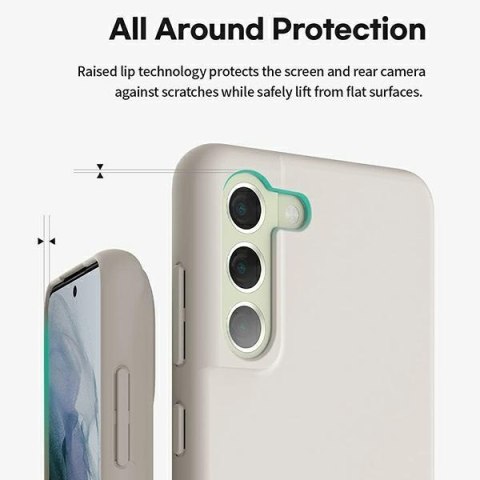 Mercury Silicone iPhone 15 6.1"jasnoszary/stone