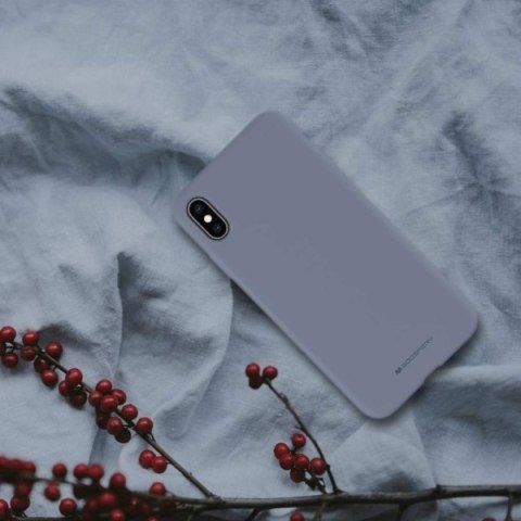 Mercury Silicone iPhone 15 6.1"lawendowy/lavender