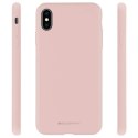 Mercury Silicone iPhone 15 6.1" różowo-piaskowy/pink-sand