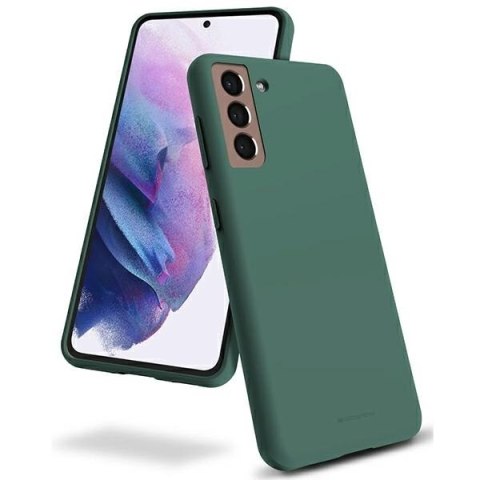 Mercury Silicone iPhone 15 Plus 6.7" zielony /green