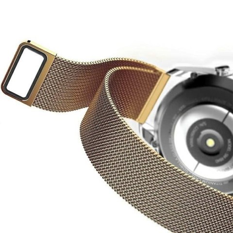 Mercury pasek Mesh Apple Watch 42/44/45mm złoty/gold