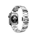 Mercury pasek Metal Apple Watch 42/44/45 mm srebrny/silver