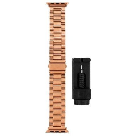 Mercury pasek Metal Apple Watch 42mmróżowo złoty/rose gold