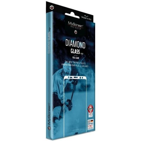 MS Diamond Glass Edge FG Realme 9iczarny/black Full Glue
