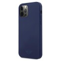 Mini MIHCP12LSLTNA iPhone 12 Pro Max 6,7" granatowy/navy hard case Silicone Tone On Tone