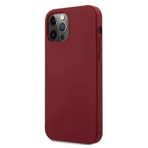Mini MIHCP12LSLTRE iPhone 12 Pro Max6,7" czerwony/red hard case Silicone Tone On Tone