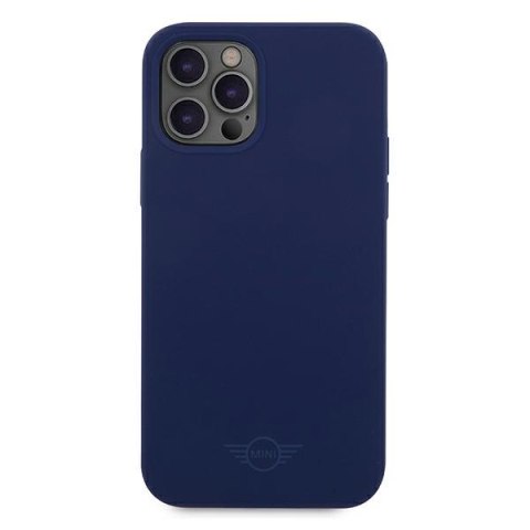 Mini MIHCP12MSLTNA iPhone 12/12 Pro 6,1"granatowy/navy hard case Silicone Tone On Tone