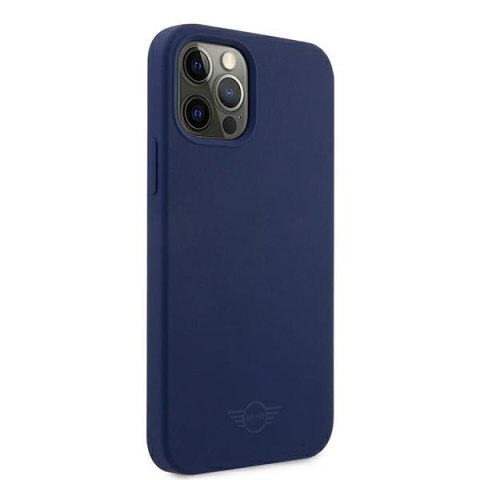 Mini MIHCP12MSLTNA iPhone 12/12 Pro 6,1"granatowy/navy hard case Silicone Tone On Tone
